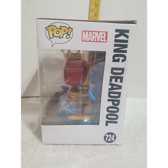 Funko Pop King DeadPool Deluxe #724 - Picture 3 of 7